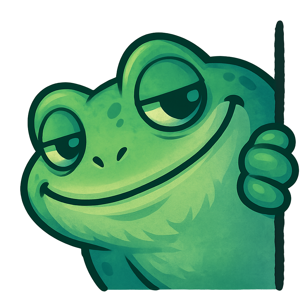 frog emote - lurk